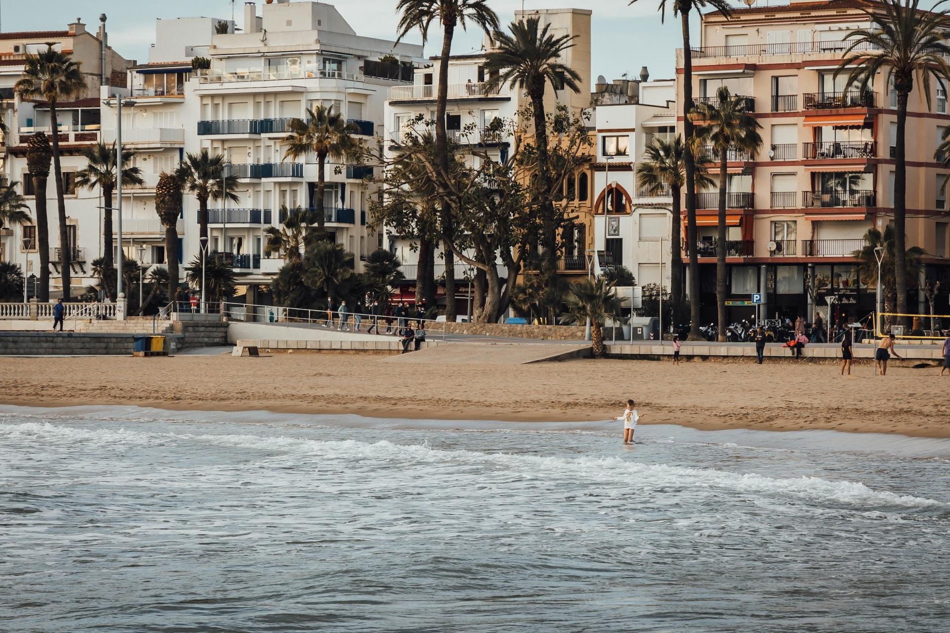 Las playas de Sitges